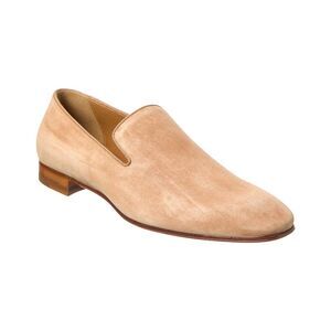 Christian Louboutin Dandelion Suede Loafer, Beige